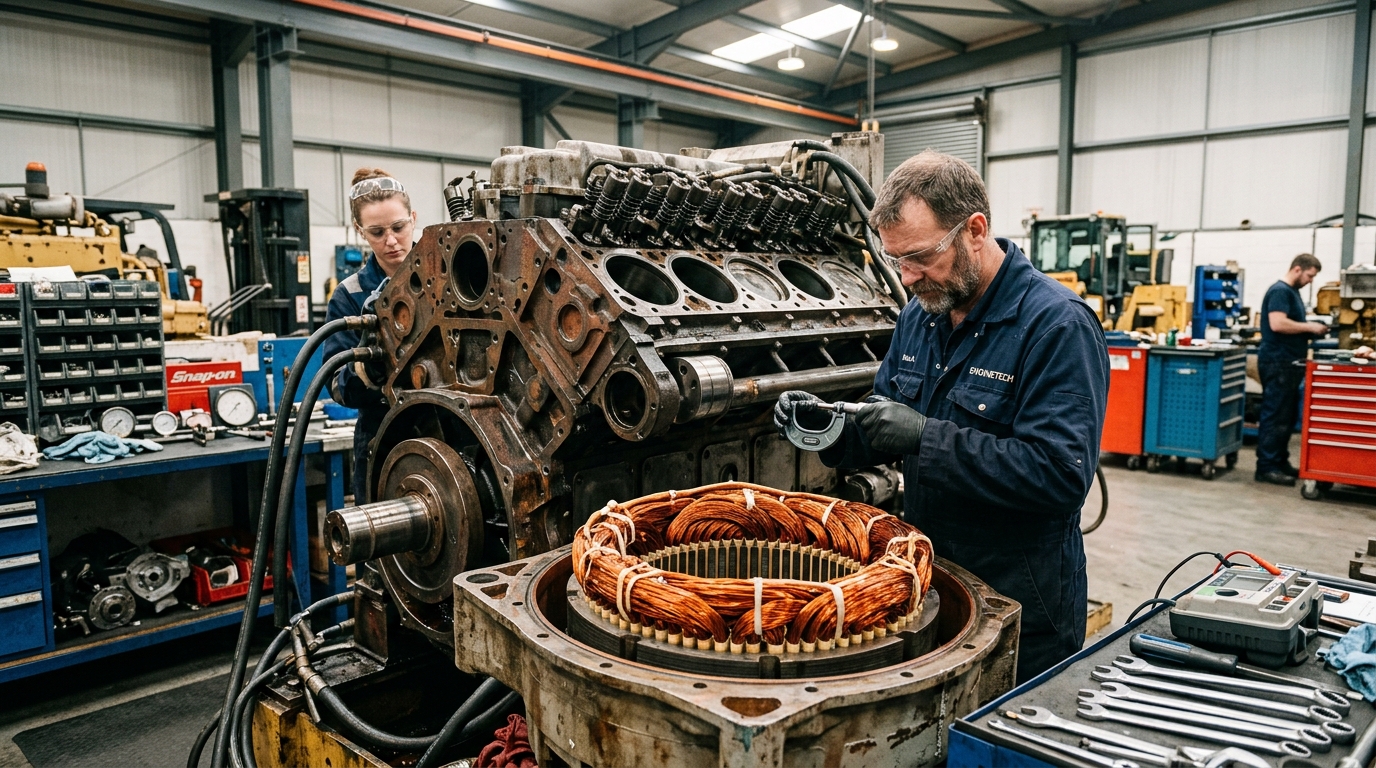 Motor & Alternatör Ağır Revizyonu
